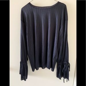 Zara long tie sleeve